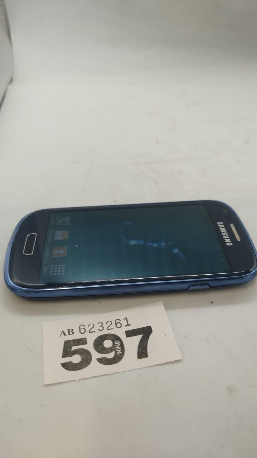 Galaxy S3 Mini 8GB Blue Android (Unlocked)  Smartphone USED, DEVICE ONLY.