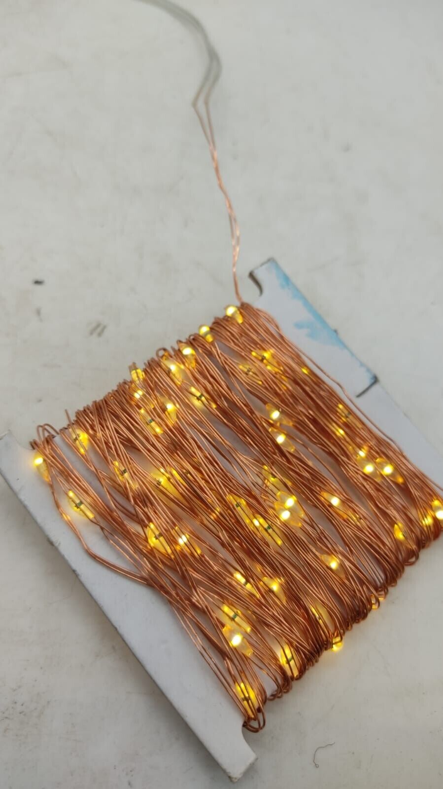 Solar Powered Fairy Lights 20 Metres Multiple Lights Modes Copper Wire - Unused