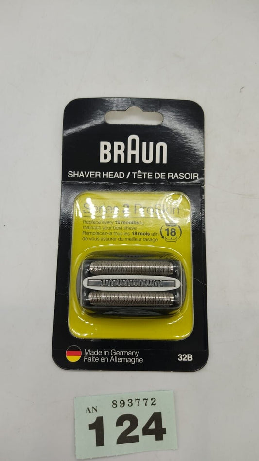 Braun Series 3 Proskin Electric Shaver Replacement Head 32s New Sealed