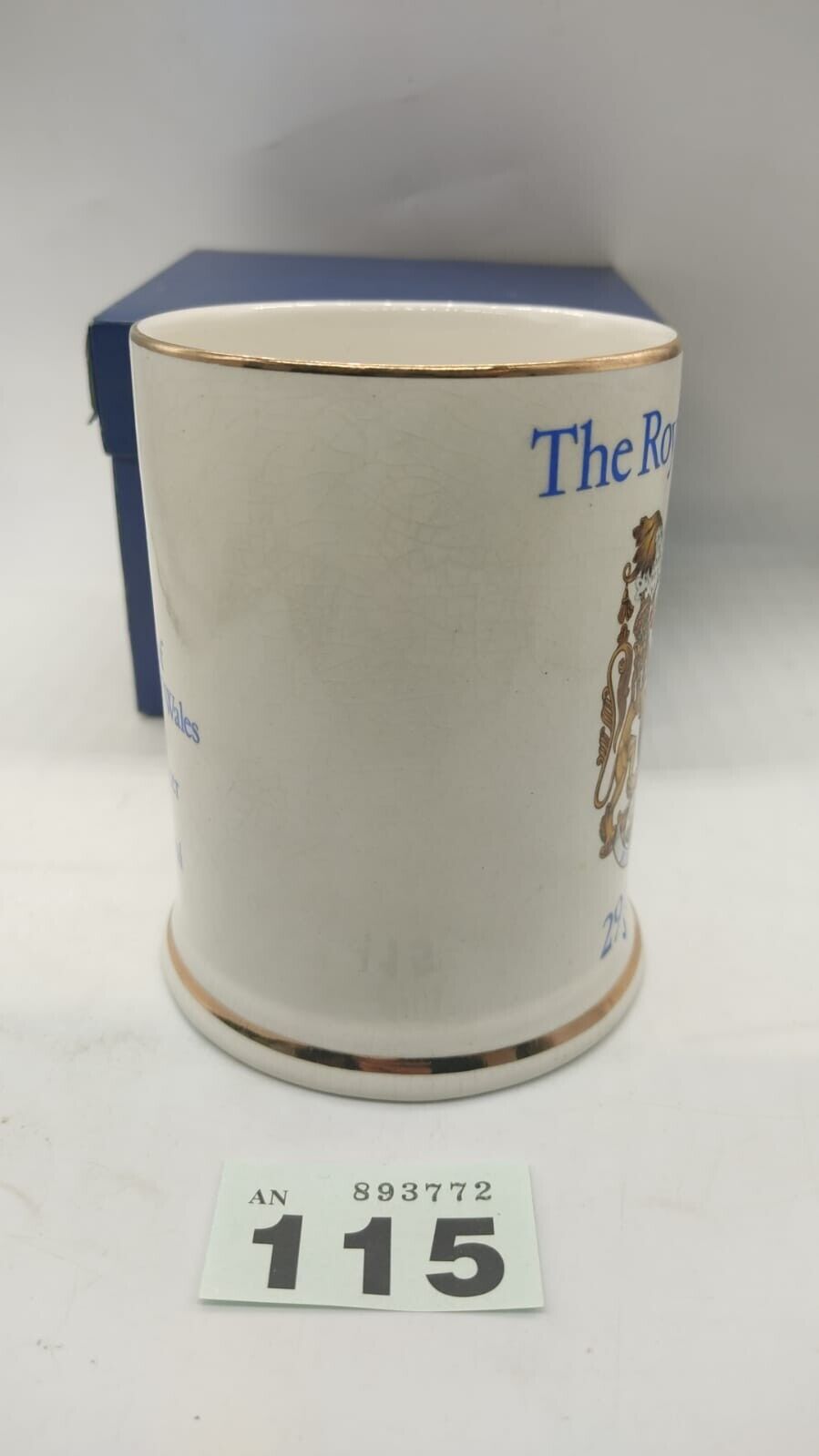 Vintage The Royal Marriage 29 July 1981 Pride of Britain Souvenir Mug Lady Diana