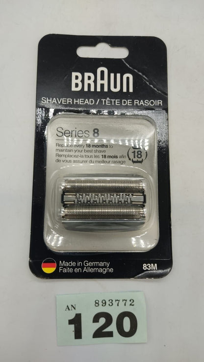 Braun Series 8 83m Replacement Shaver Head Cassette Brand New Sealed