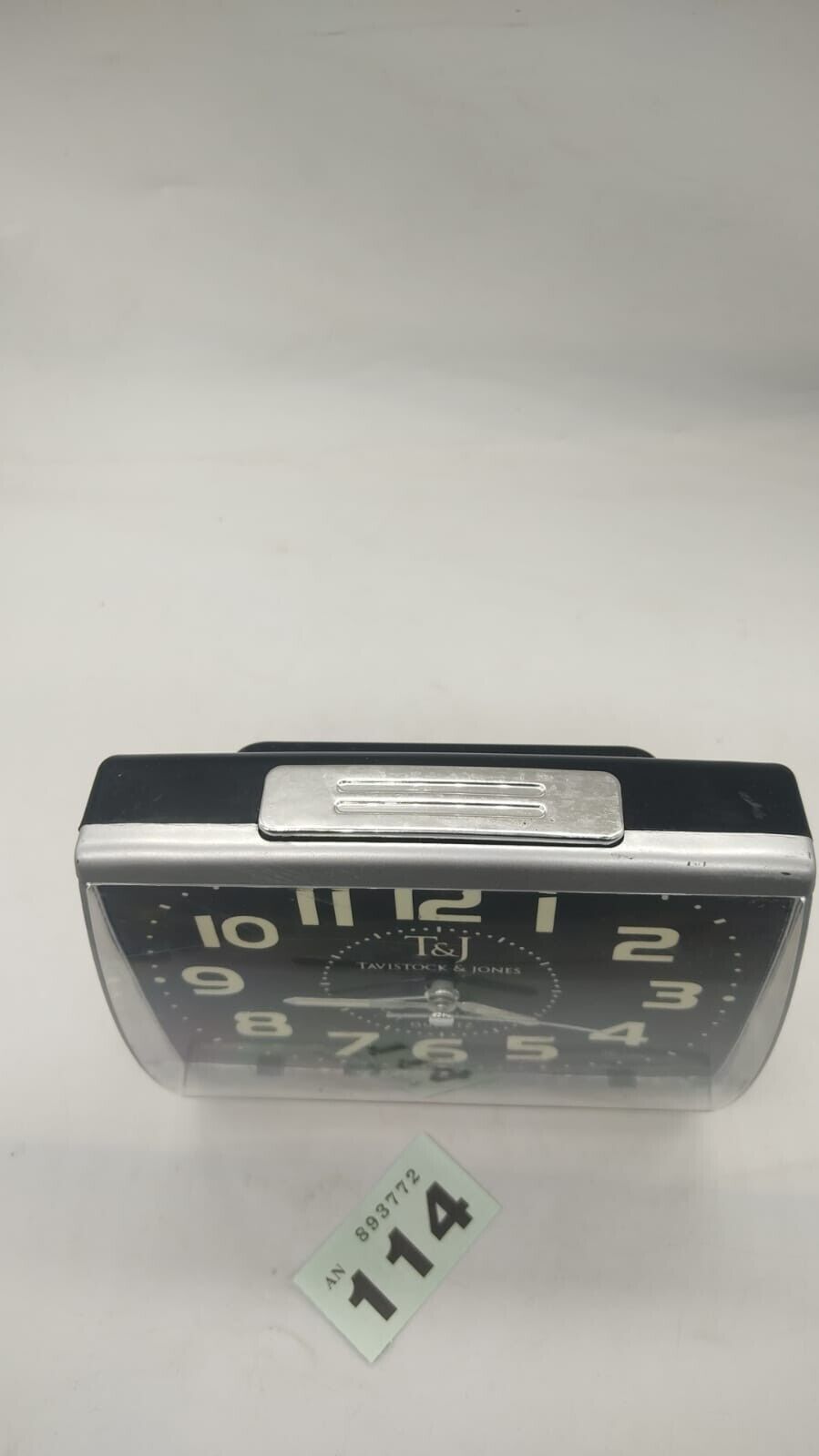 Tavistock And Jones Retro - Glow In The Dark Alarm Clock Used Working