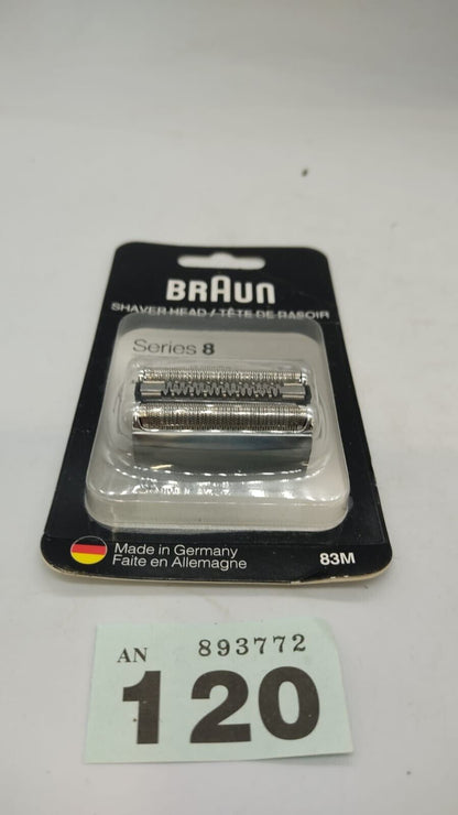 Braun Series 8 83m Replacement Shaver Head Cassette Brand New Sealed