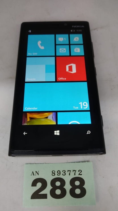 Nokia Lumia 920 (RM-821) Windows Smartphone on O2 Network. Device Only Working