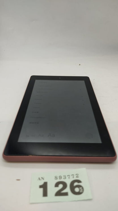 Amazon Kindle Fire 7 SR043KL Android e-Book 8GB Reader Pink Used Device only