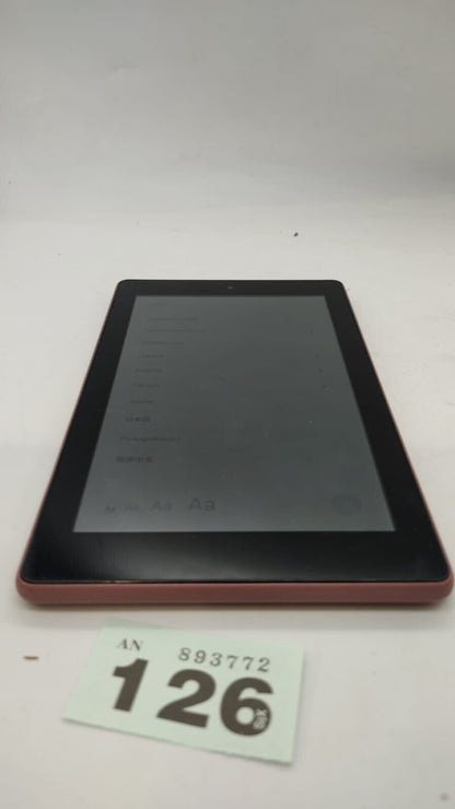 Amazon Kindle Fire 7 SR043KL Android e-Book 8GB Reader Pink Used Device only