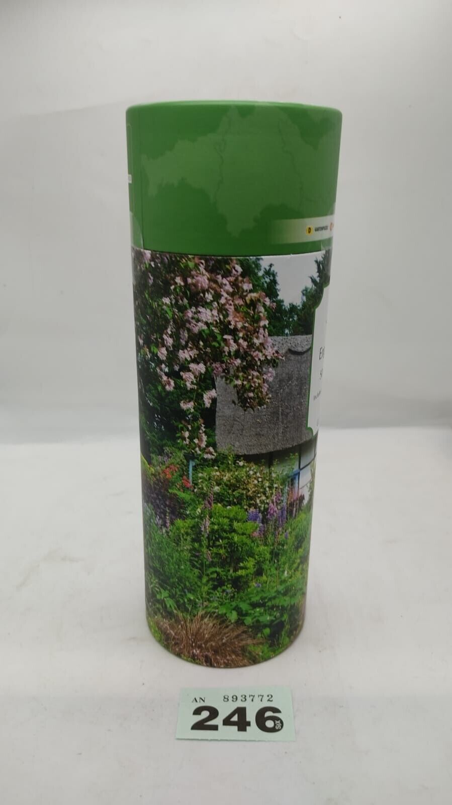 Puzzle in a Tube (500 Pieces) - Summer Garden Scene. Sealed