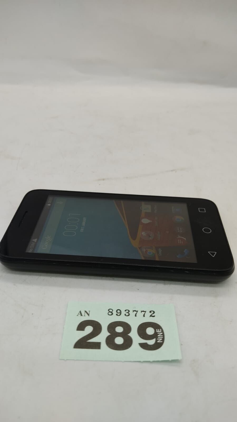 Vodafone Smart First 6 Black Vodafone Network Smartphone. Device Tested Working