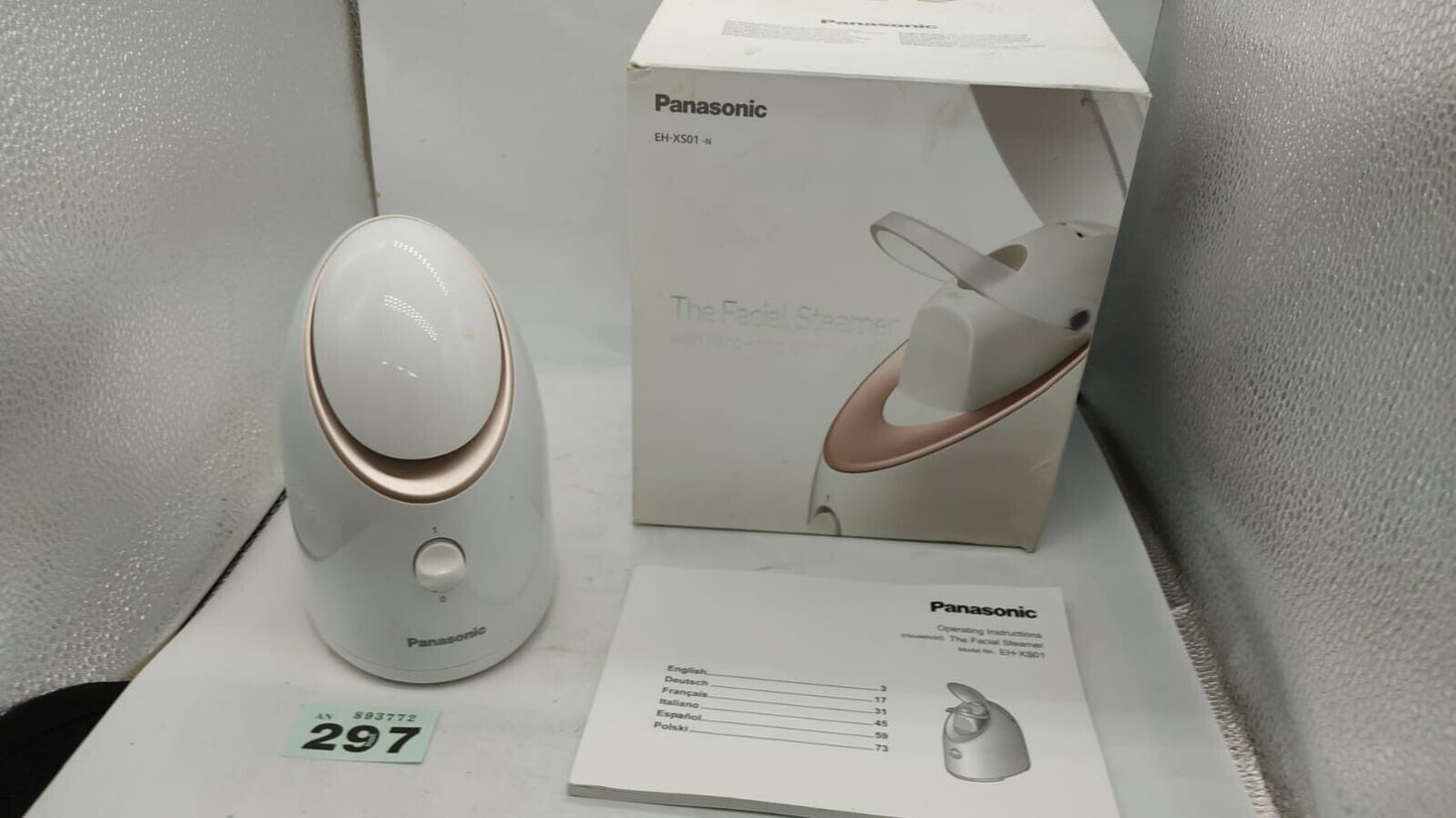 Panasonic EH-XS01 Portable Nano Ionic Technology Facial Steamer, White - Tested