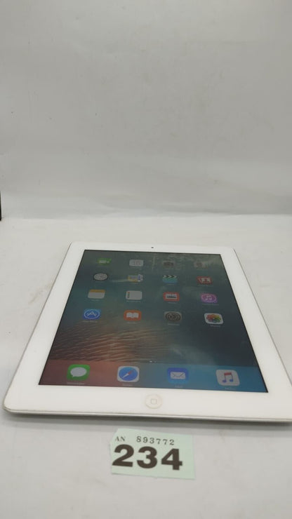 Apple iPad 3rd Gen A1416 White 32GB WIFI 9.7" Tablet Tested Working Device Only