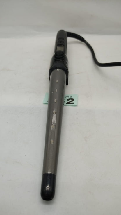 BaByliss F48k Digital Hair Curling Wand Barrel Tong Curler Used Tested Working