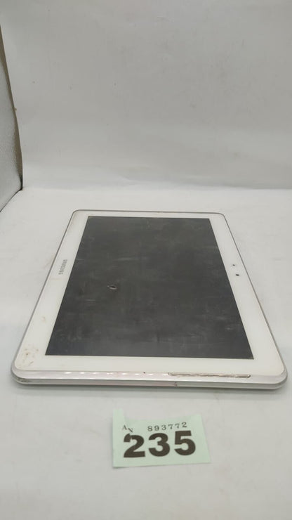 Samsung Galaxy Tab 2 GT-P5110 16GB, Wi-Fi, 10.1 inch - White Tested Device Only