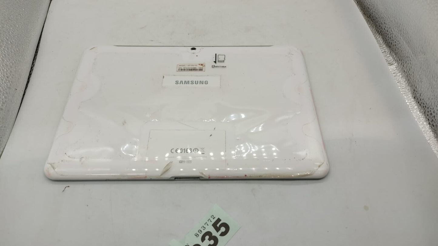 Samsung Galaxy Tab 2 GT-P5110 16GB, Wi-Fi, 10.1 inch - White Tested Device Only