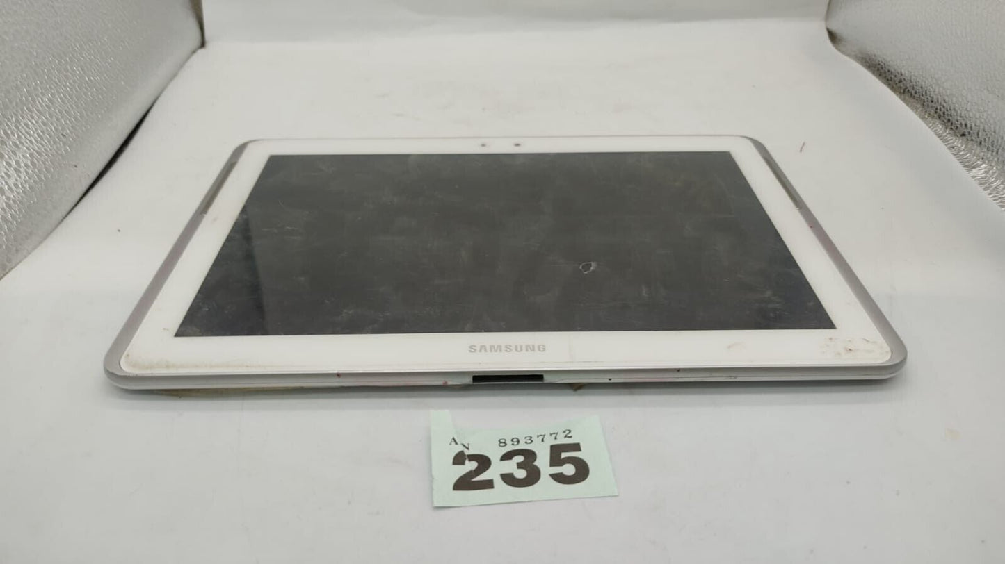 Samsung Galaxy Tab 2 GT-P5110 16GB, Wi-Fi, 10.1 inch - White Tested Device Only