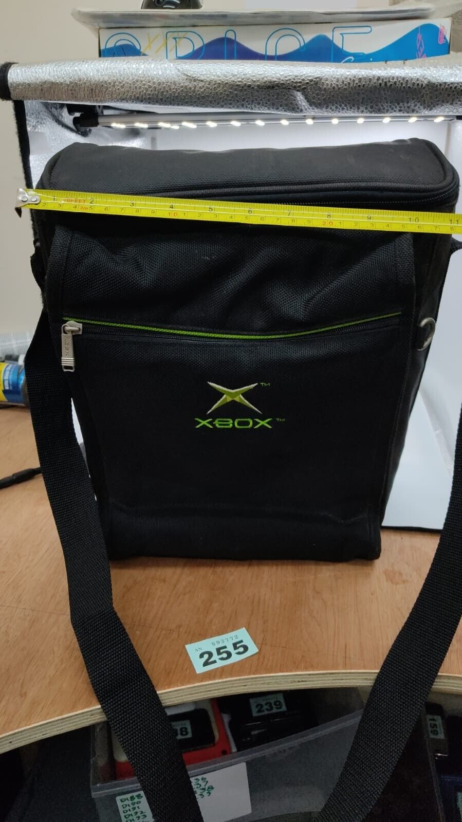 Official Microsoft OEM Original XBOX Carrying Case Logo Tall Storage Travel Bag