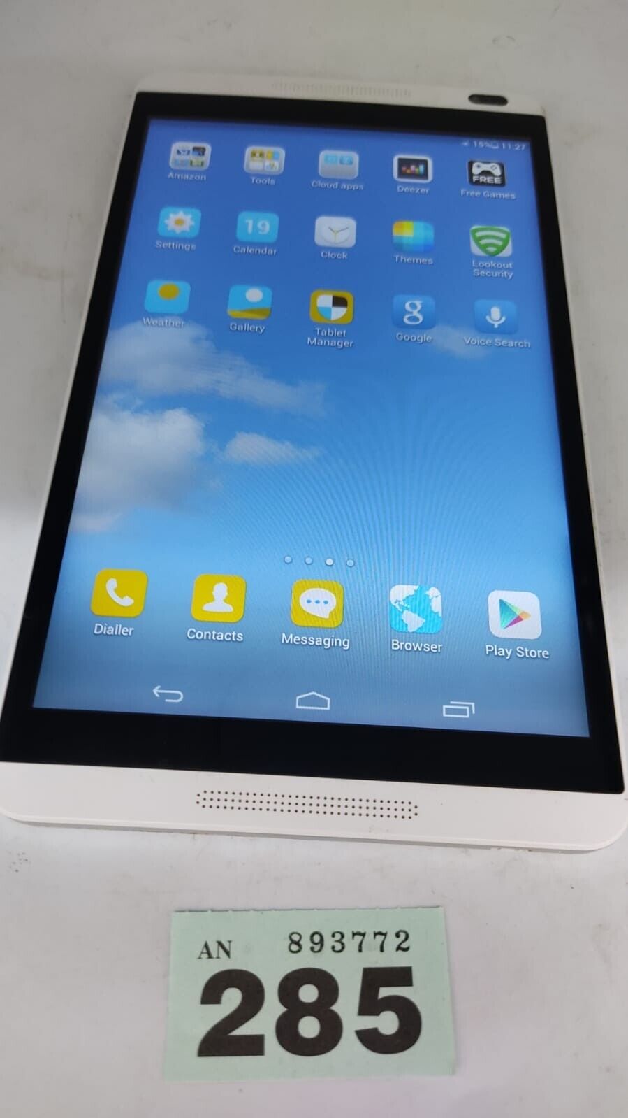 Huawei MediaPad M1 S8-301L 8.0" 16GB Wi-Fi + EE Android 4.2 Tablet White Device