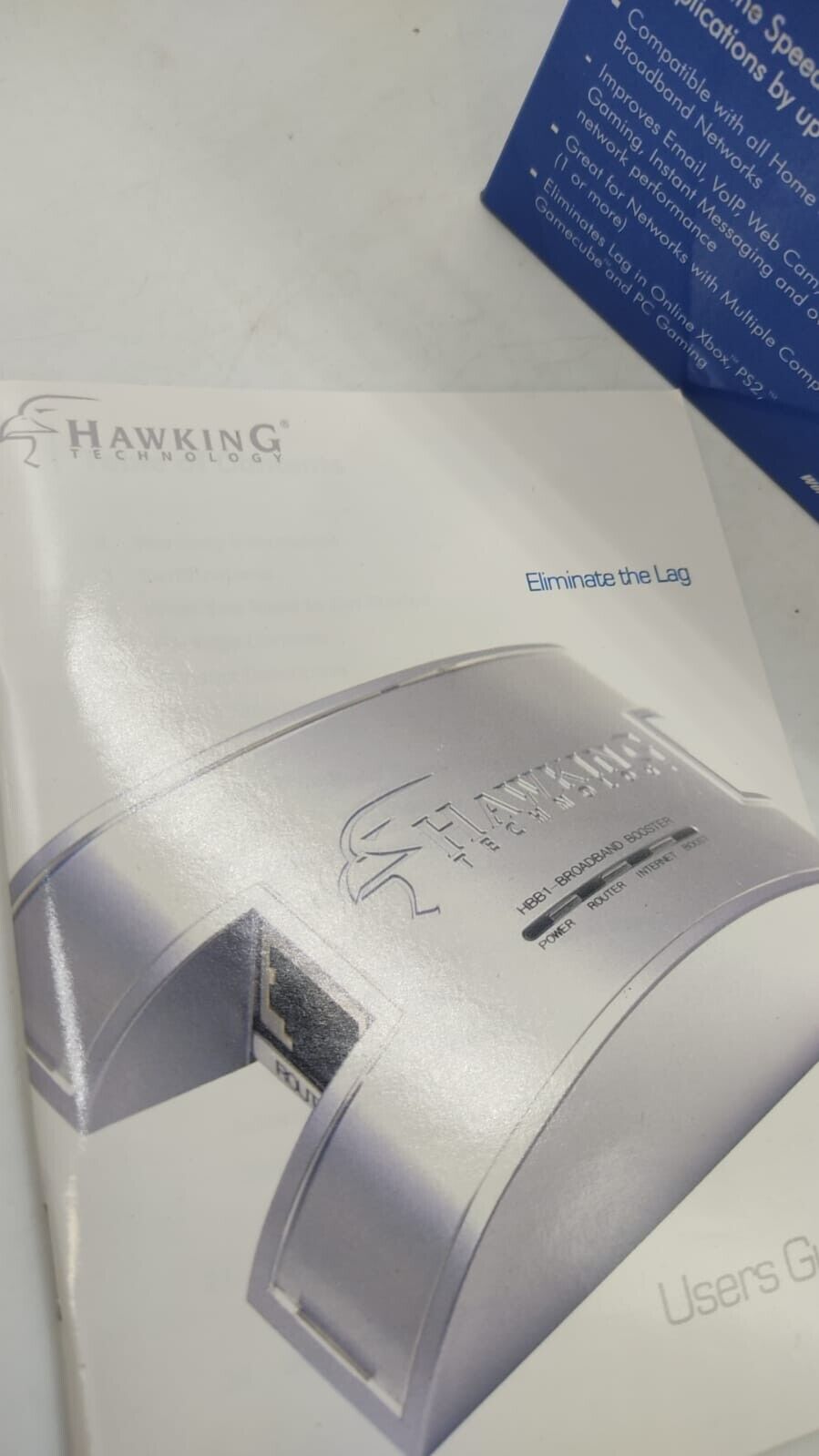 Hawking Technology Broadband Booster HBB1 Including All Cables, Boxed