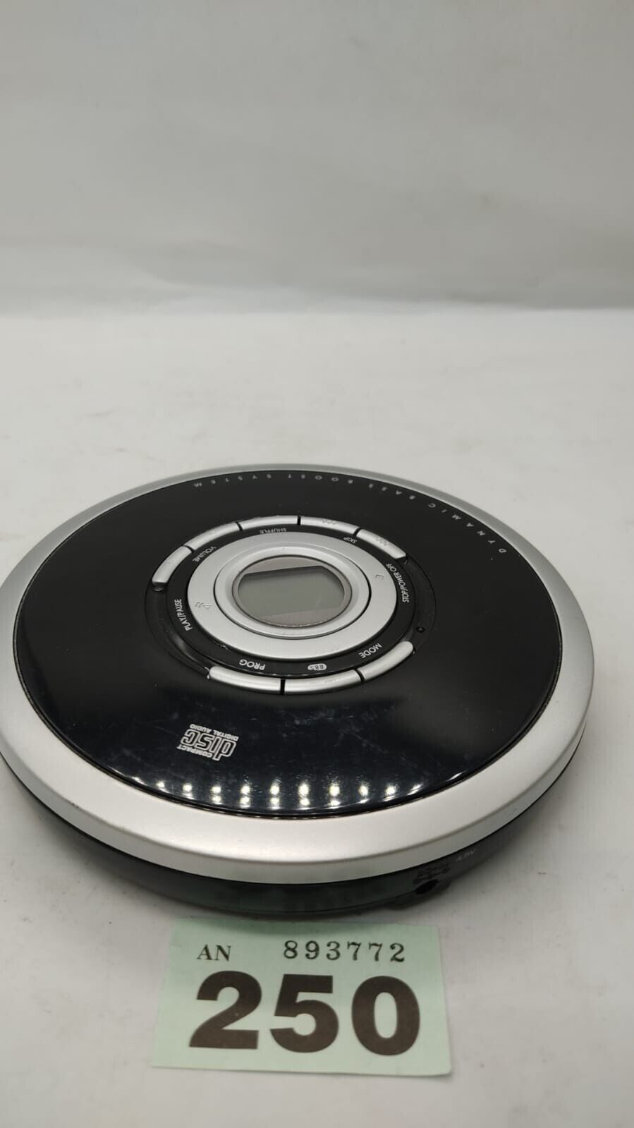 Woolworths Compact Disc Player Digital Audio CD-56 Bass Boost Tested Working.