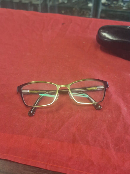 Specsavers Sirenuse Glasses Green Square Eyeglasses Frame Only MOD: 25666519