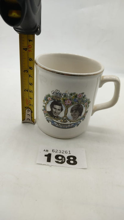 Princess Diana & Prince Charles Wedding 29th July 1981 Cup Mug Royal Collectable