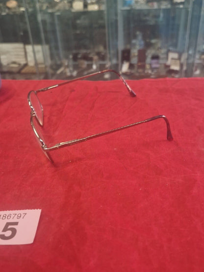 Specsavers Nelson Glasses Silver Full Rim Eyeglasses Frame MOD: 24232074 Frames