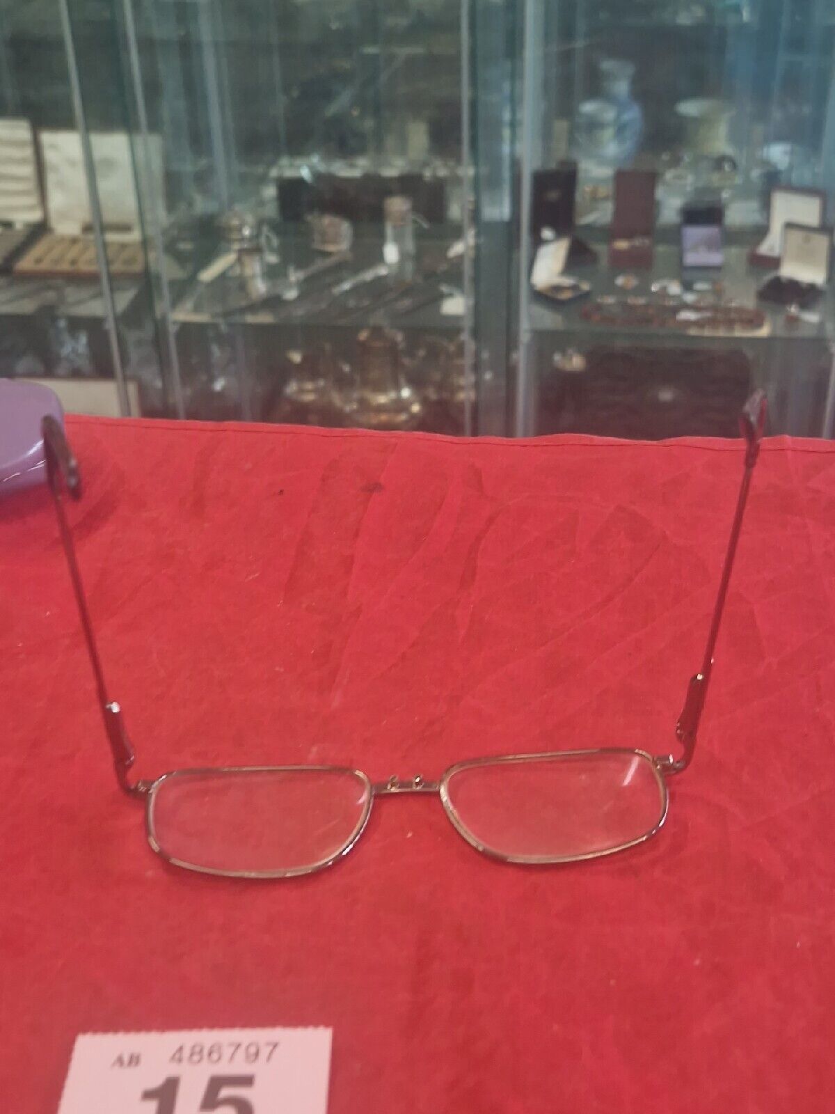 Specsavers Nelson Glasses Silver Full Rim Eyeglasses Frame MOD: 24232074 Frames