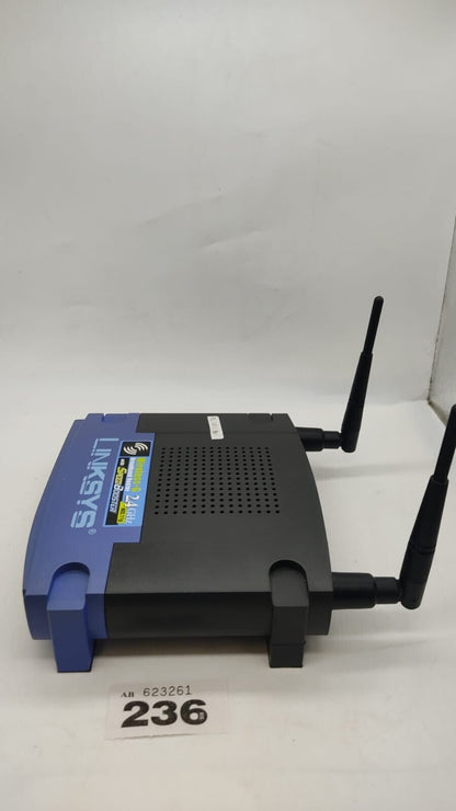 Linksys Wireless-G Broadband Router WRT54GS 2.4 GHz 54Mbps 4 Port Switch