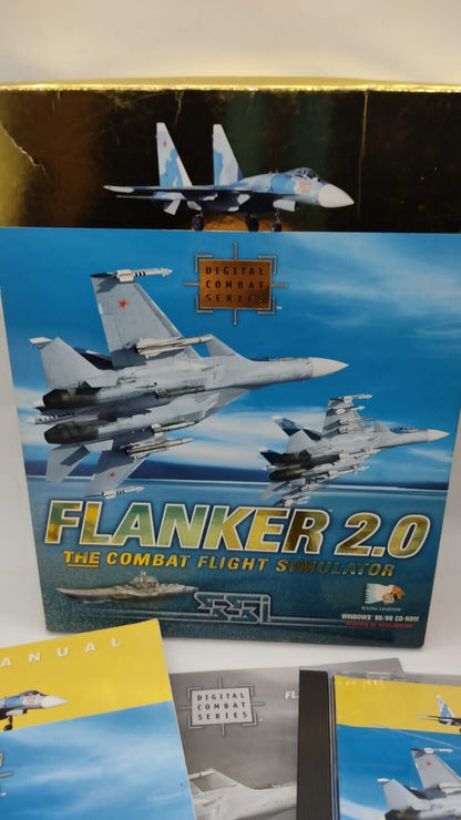 Flanker 2.0 The Combat Flight Simulator CD-Rom Windows 95/98 Big Box Edition