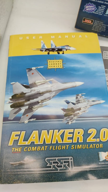 Flanker 2.0 The Combat Flight Simulator CD-Rom Windows 95/98 Big Box Edition