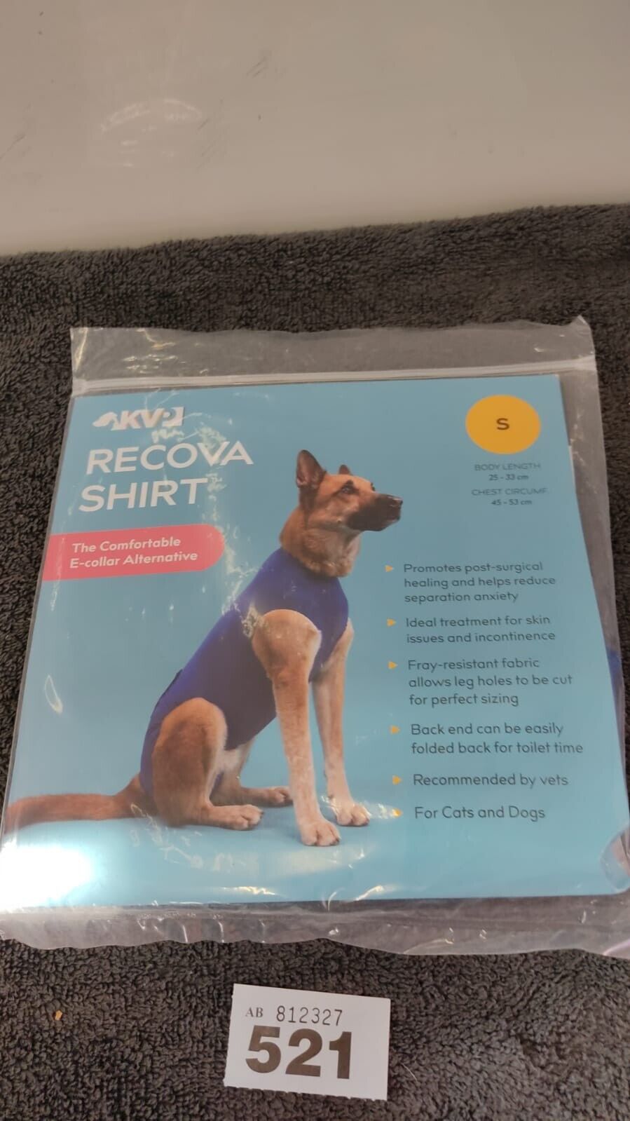 Recova Shirt For A Dog - The Comfortable and easier Alternative To E-collar