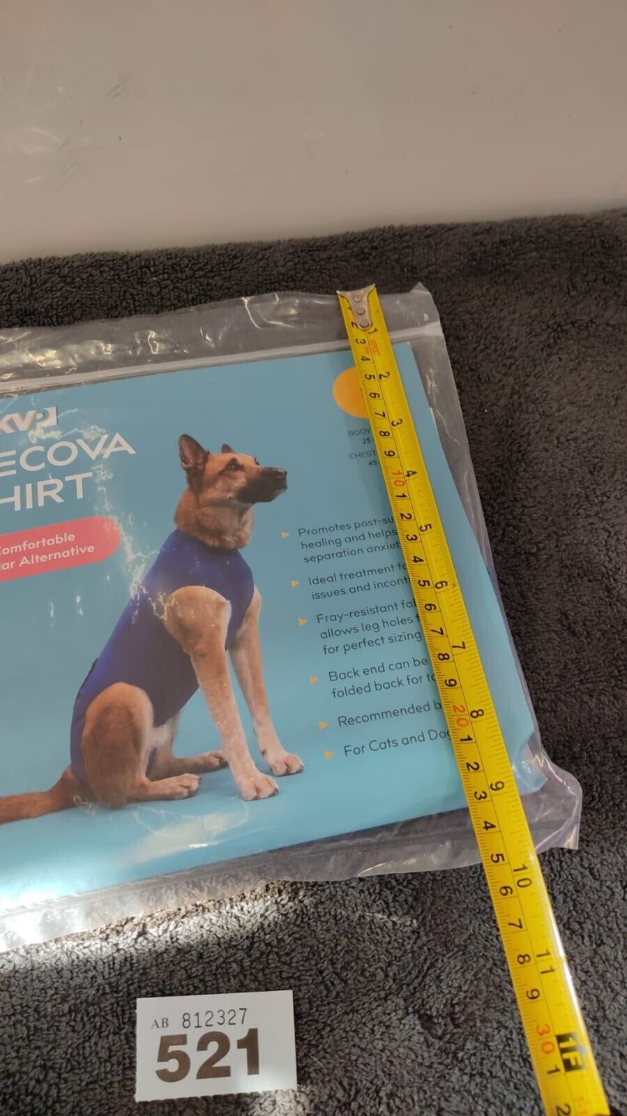 Recova Shirt For A Dog - The Comfortable and easier Alternative To E-collar