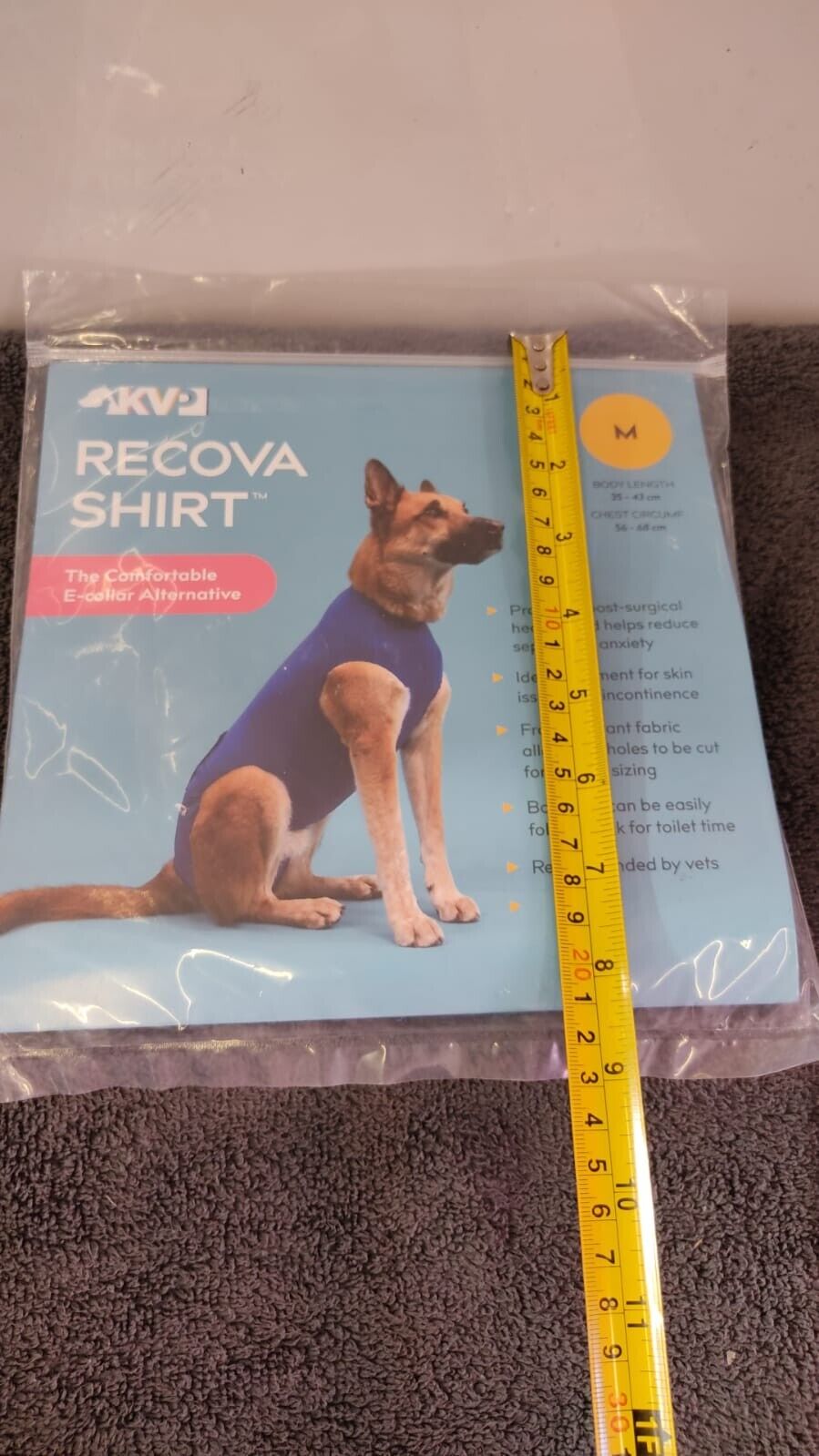 Recova Shirt For A Dog - The Comfortable and easier Alternative To E-collar