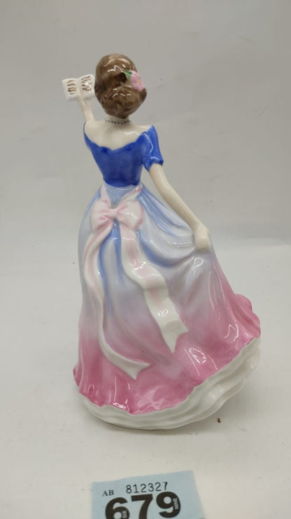 Royal Doulton Figurine HN 4113 Sweet Poetry, 1998 Made in England, Vintage