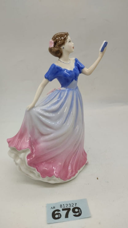 Royal Doulton Figurine HN 4113 Sweet Poetry, 1998 Made in England, Vintage