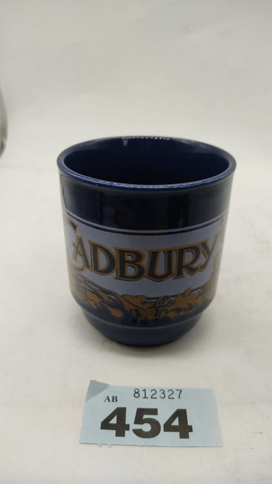 Kiln Craft Cadbury Coffee Mug Cup Blue with Graphics Safe, Vintage - England