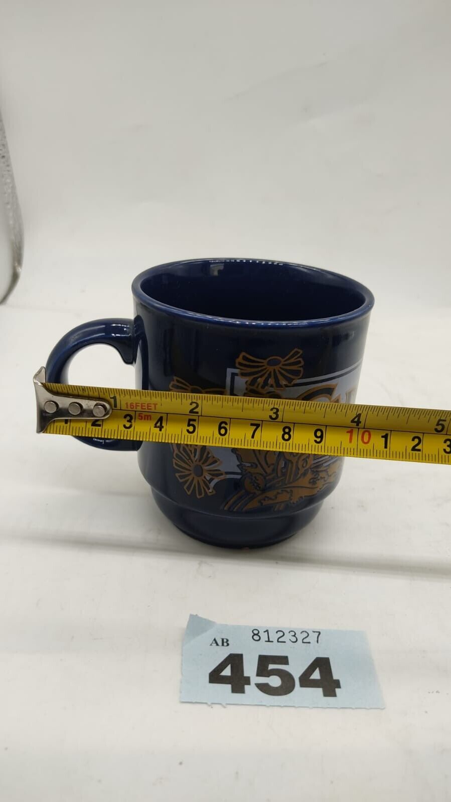 Kiln Craft Cadbury Coffee Mug Cup Blue with Graphics Safe, Vintage - England