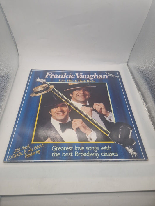 FRANKIE VAUGHAN Love Hits and High Kicks DOUBLE LP VINYL UK Creole 1985 28 Track