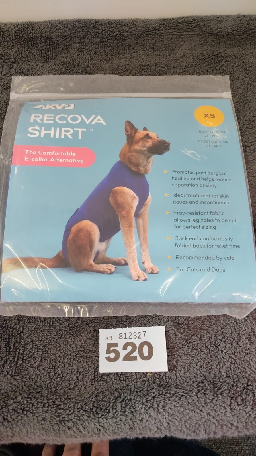 Recova Shirt For A Dog - The Comfortable and easier Alternative To E-collar