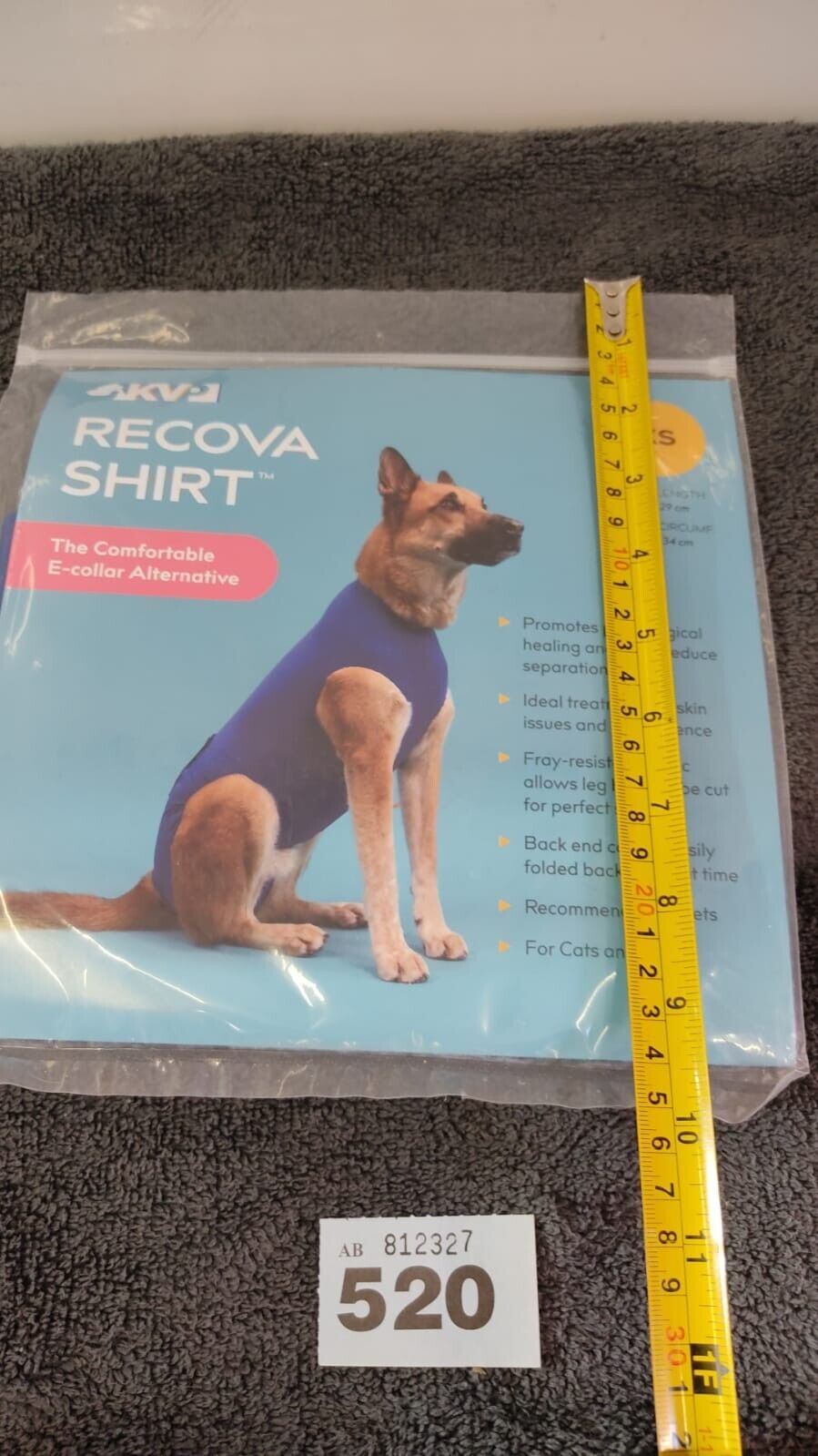 Recova Shirt For A Dog - The Comfortable and easier Alternative To E-collar