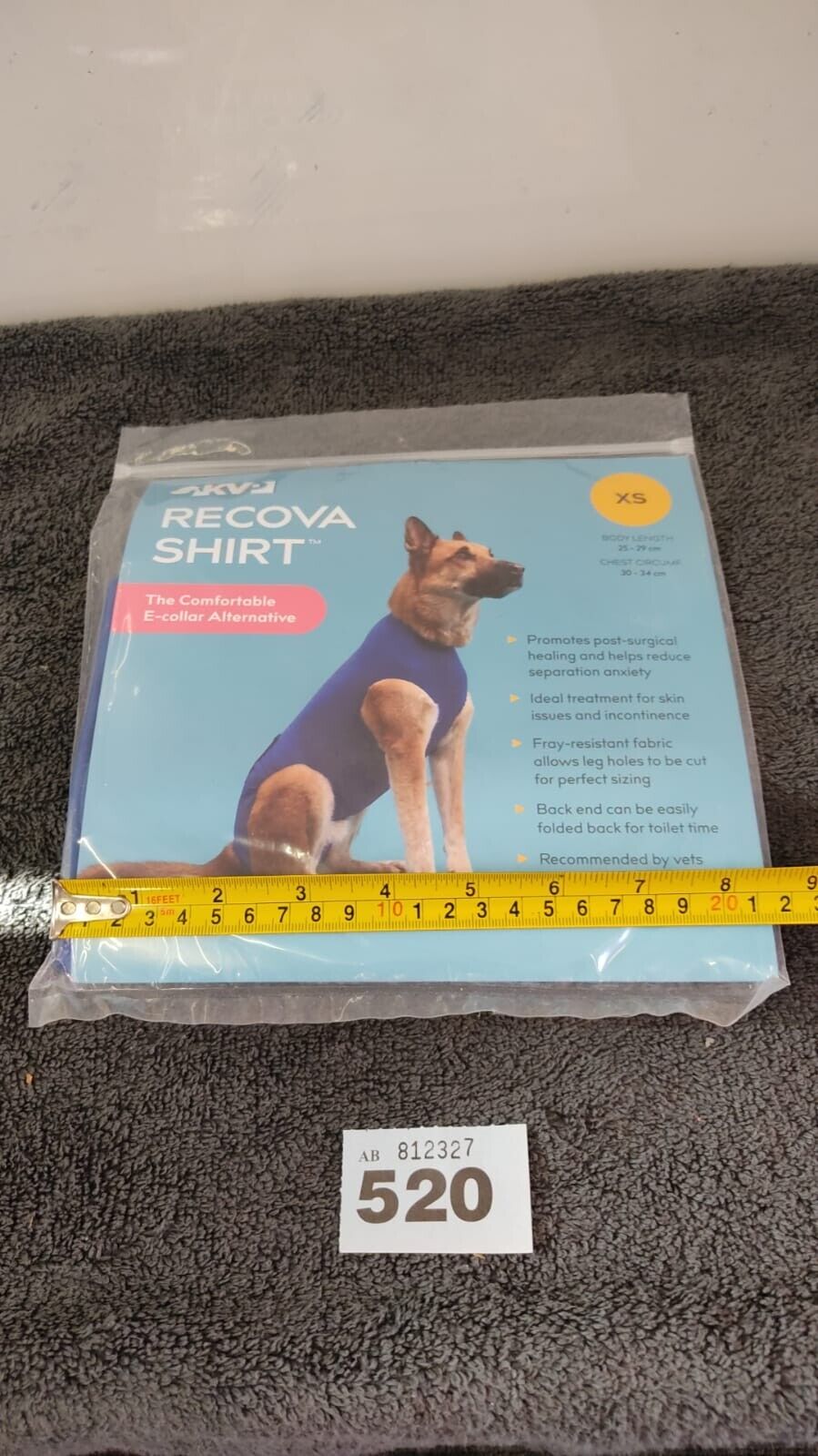 Recova Shirt For A Dog - The Comfortable and easier Alternative To E-collar