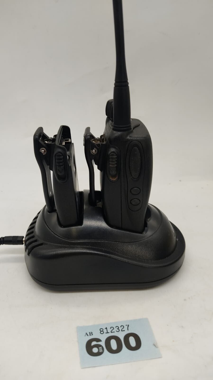 Single Entel HX480 Two Way Radio With Spare Battery and Charging Stand