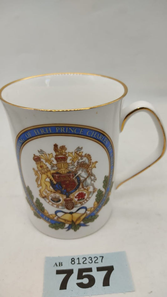 Royal Prince Charles and Diana Marriage Wedding Cup 1981 by Ringtons