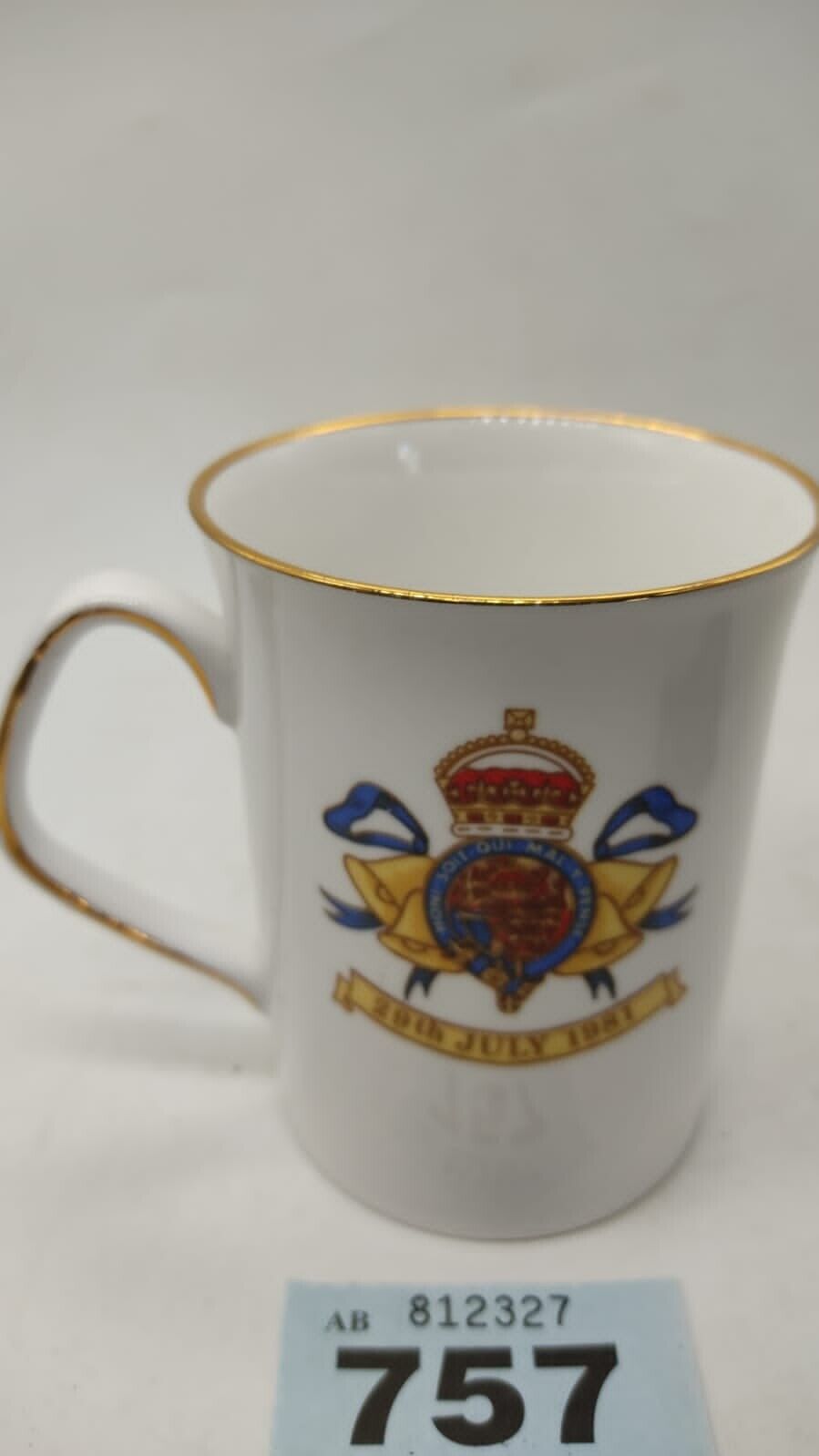 Royal Prince Charles and Diana Marriage Wedding Cup 1981 by Ringtons