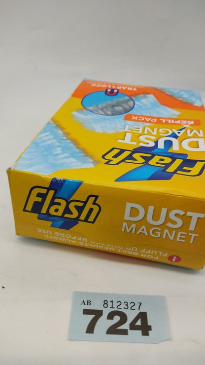 Flash Duster Dust Magnet Trap & Lock Away Dust, Dirt  5 Pack Refills Only