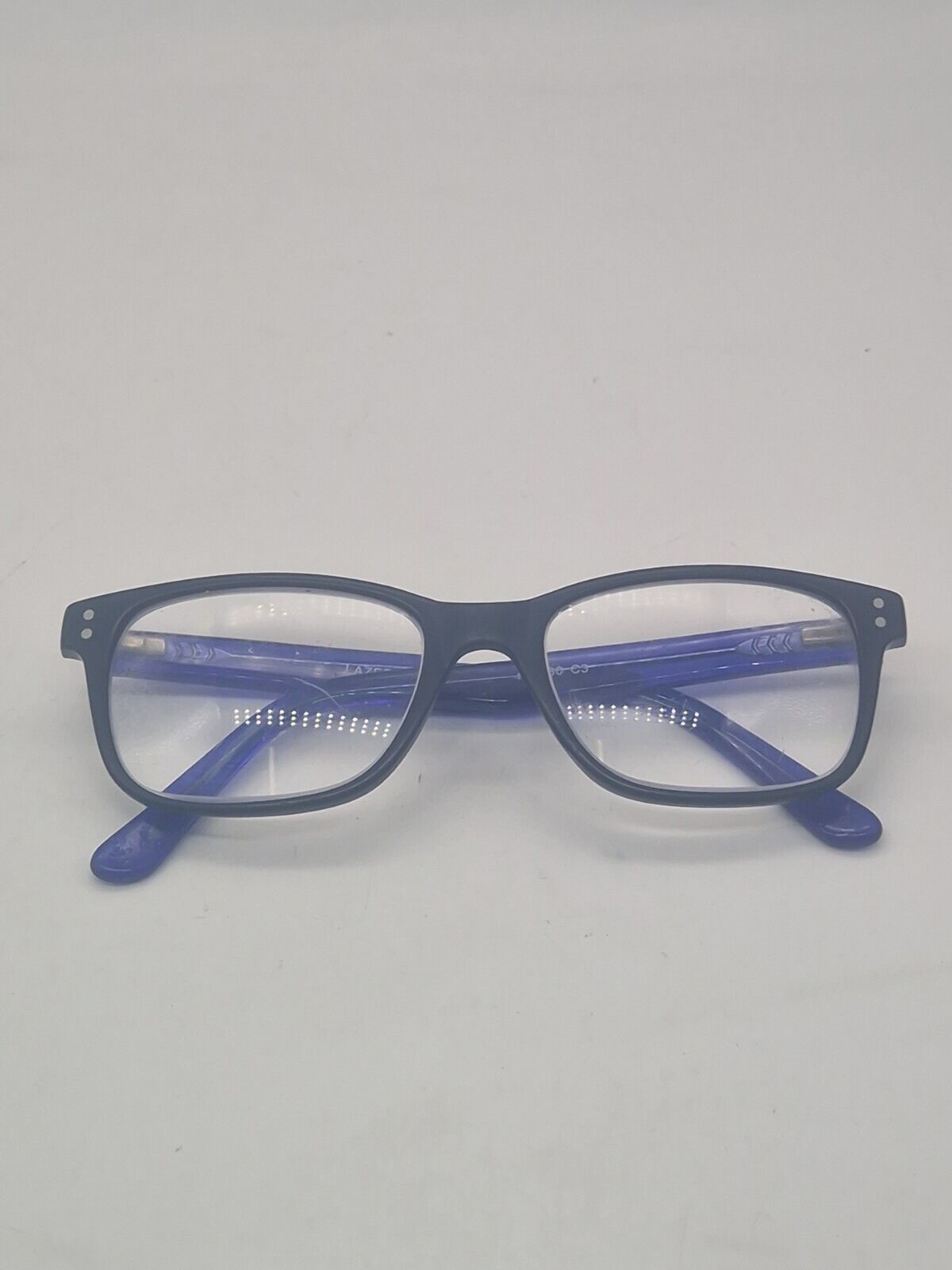 LAZER JUNIOR eyeglasses BLUE RECTANGLE glasses frame MOD: 2144