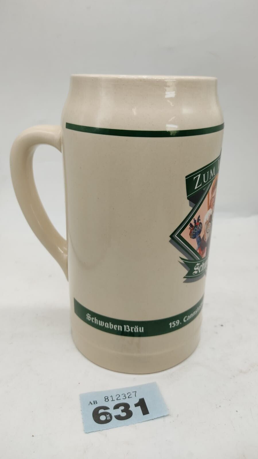 Schwaben Brau Zum Wohl! Volksfest 2004 1l Beer Stein