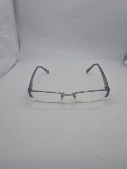 X-EYES eyeglasses BROWN RECTANGLE glasses frame MOD: 022