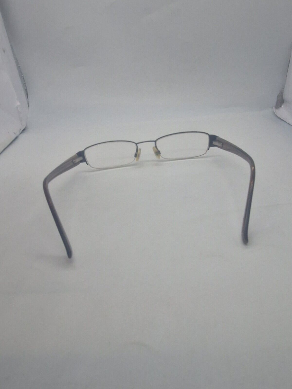 X-EYES eyeglasses BROWN RECTANGLE glasses frame MOD: 022