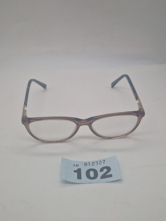 BOOTS eyeglasses BROWN CAT EYE glasses frame MOD: F1931