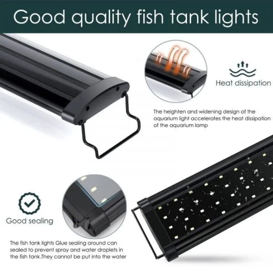 Aqqa Classic Led Aquarium Light 25w 80cm Fishtank